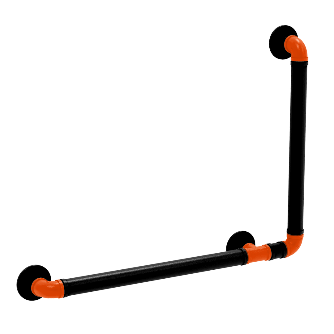 Slapshot Collection 90 Degree Grab Bar Right Hand Philadelphia Edition