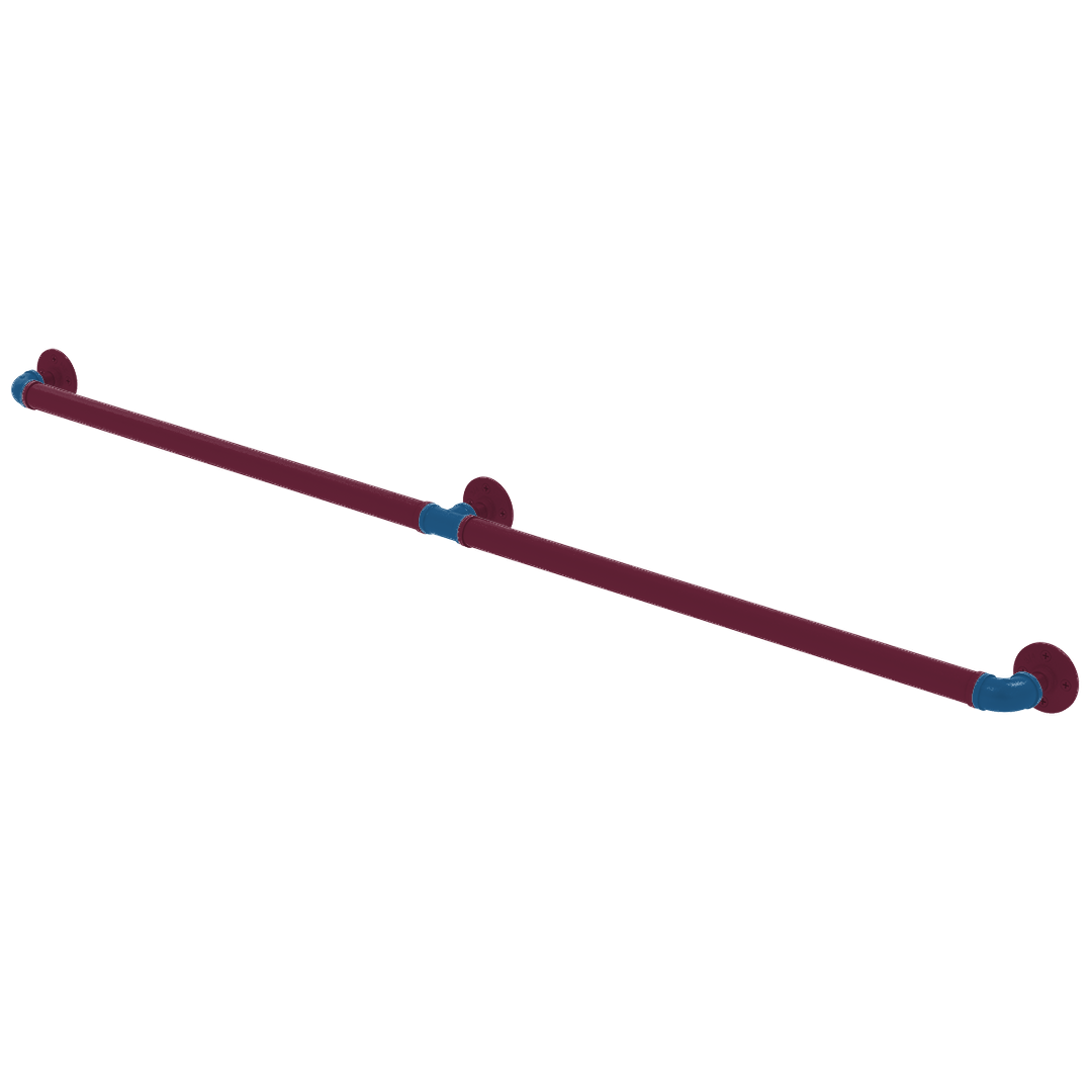 Slapshot Collection Extended 3 Post Grab Bar Colorado Edition