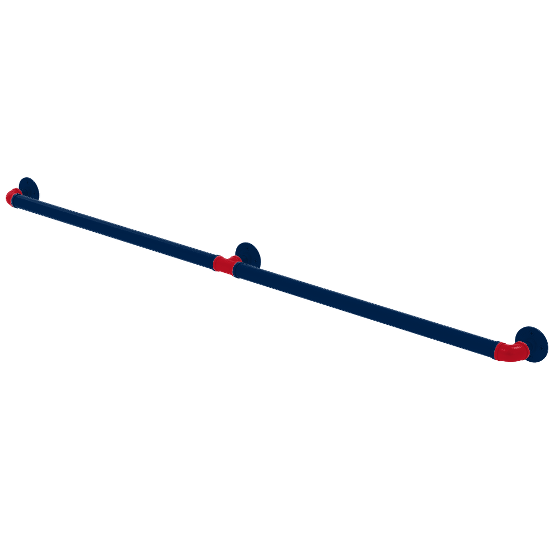 Slapshot Collection Extended 3 Post Grab Bar Columbus Edition