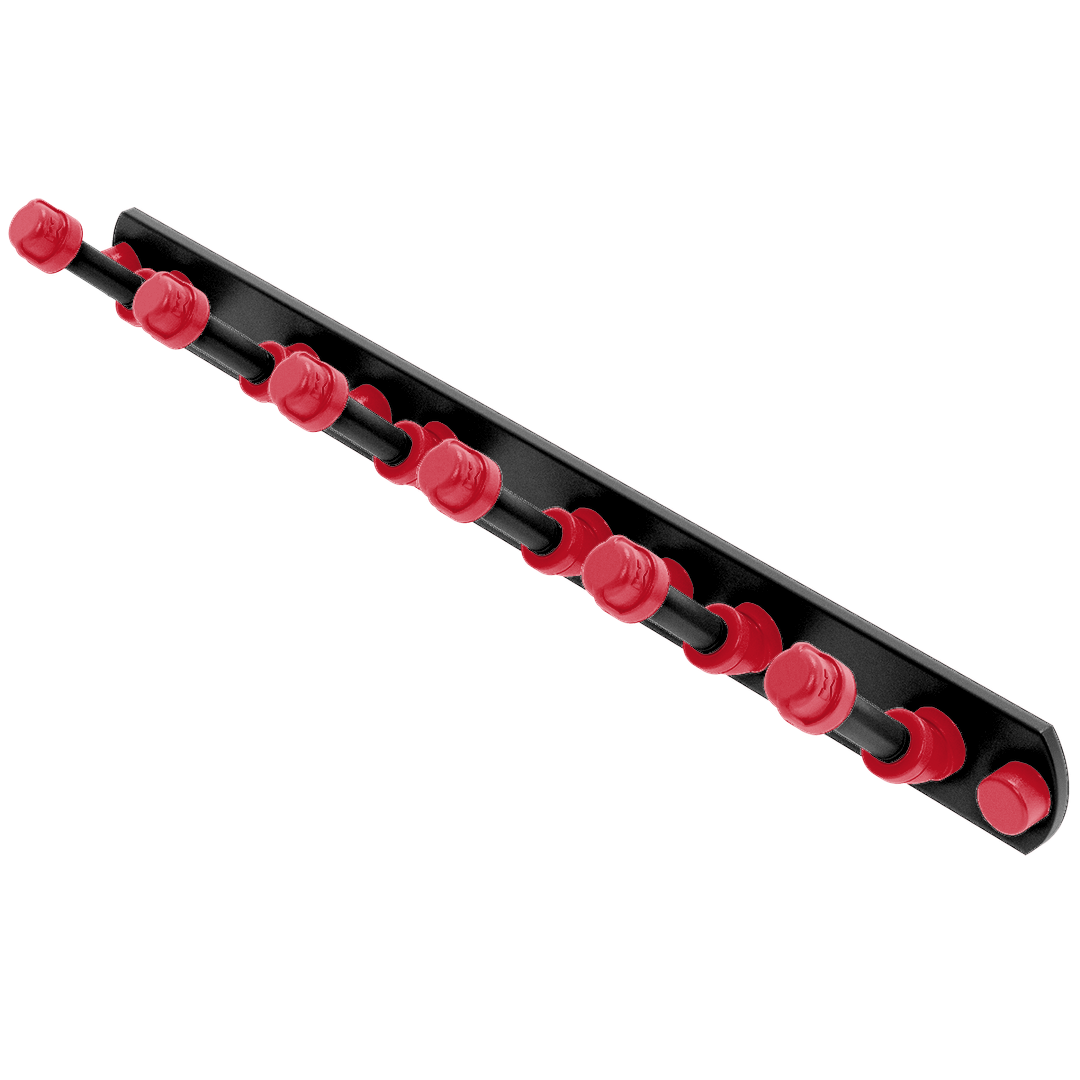 Slapshot Collection 6 Position Tie and Belt Rack Carolina Edition