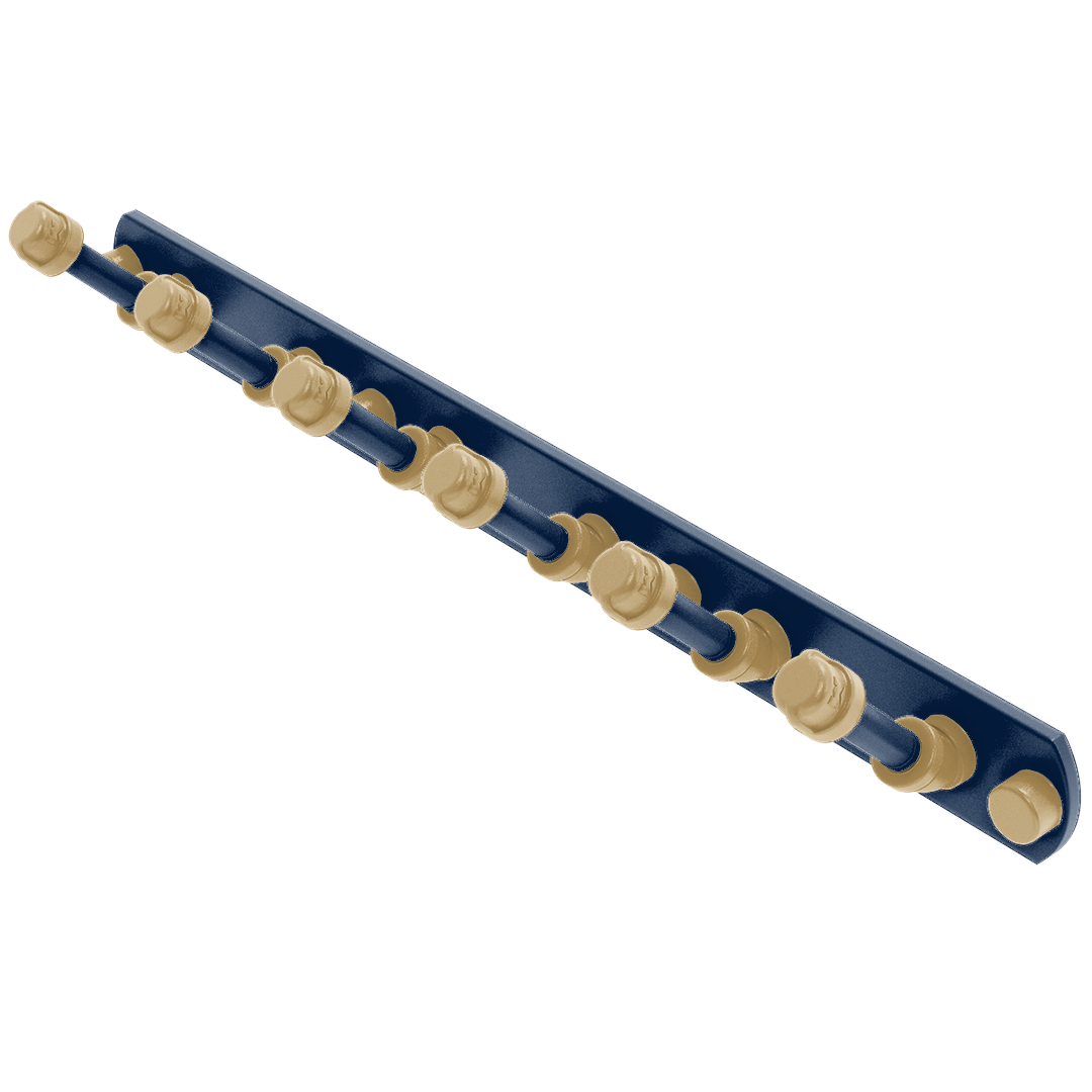 Slapshot Collection 6 Position Tie and Belt Rack Florida Edition