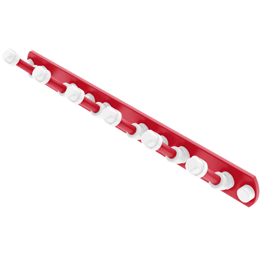 Slapshot Collection 6 Position Tie and Belt Rack New Jersey Edition