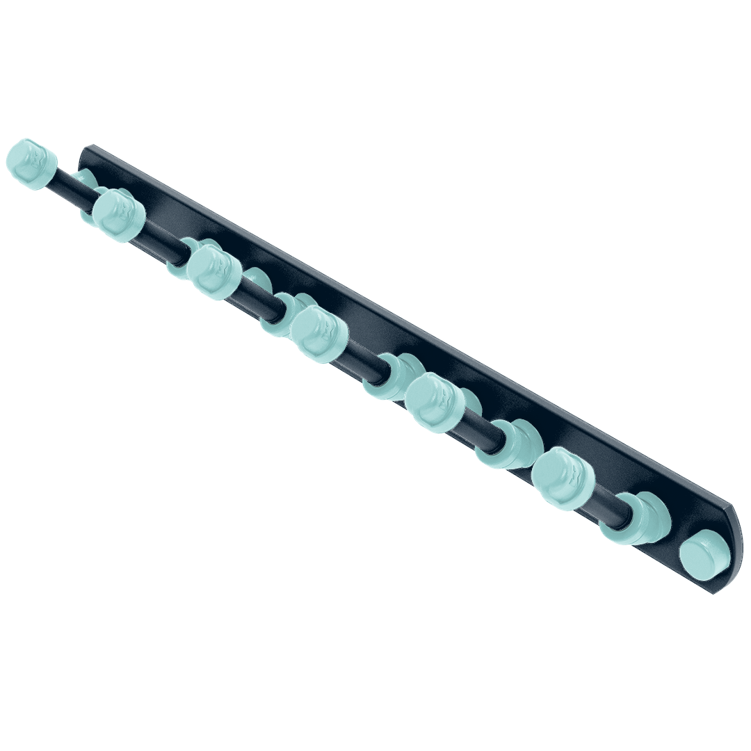 Slapshot Collection 6 Position Tie and Belt Rack Seattle Edition