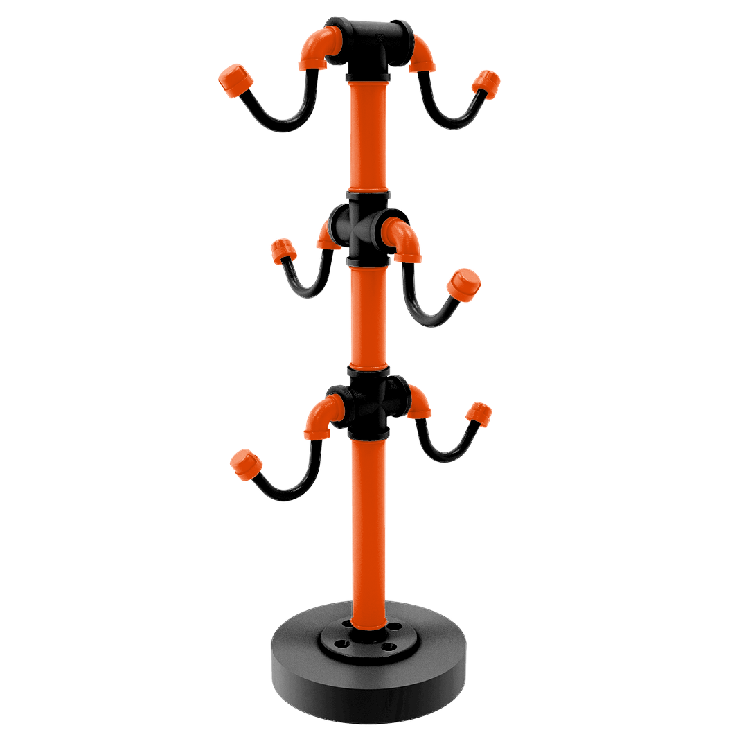 Slapshot Collection Countertop 6 Coffee Mug Holder Philadelphia Edition