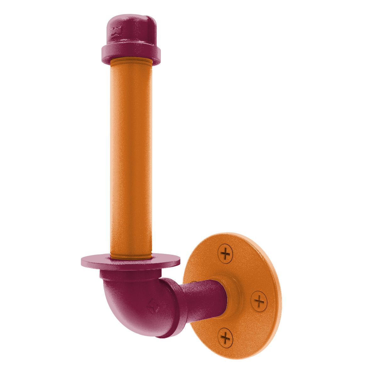 Collegiate Collection Upright Toilet Paper Holder Blacksburg Game Day Edition