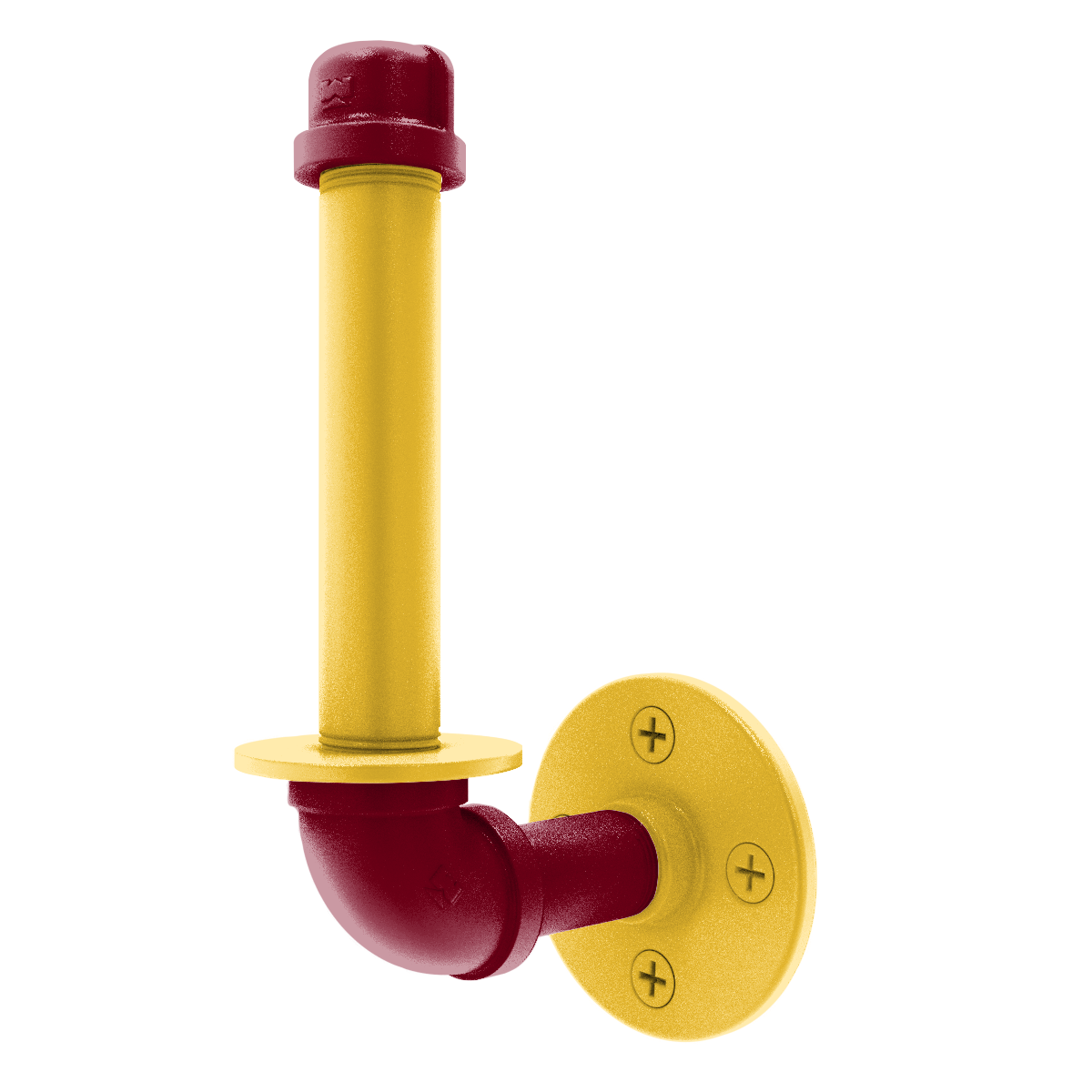 Collegiate Collection Upright Toilet Paper Holder Twin Cities Maroon and Gold Edition