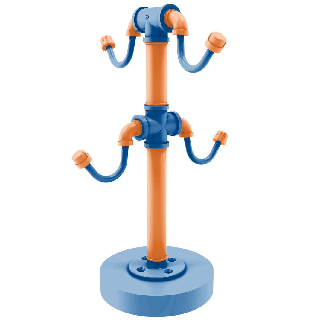 Slapshot Collection Countertop 4 Coffee Mug Holder New York Long Island Edition