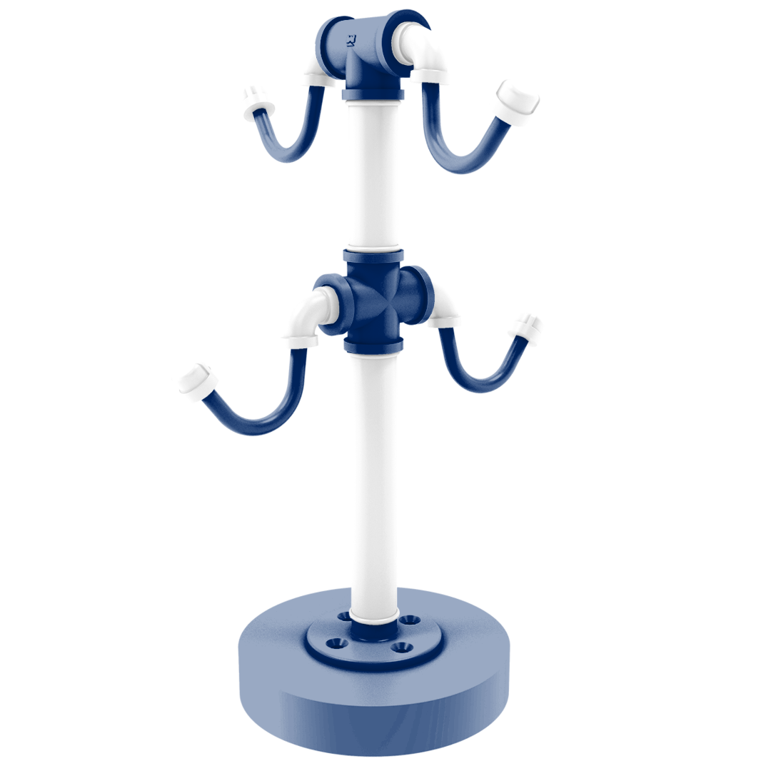 Slapshot Collection Countertop 4 Coffee Mug Holder Tampa Bay Edition