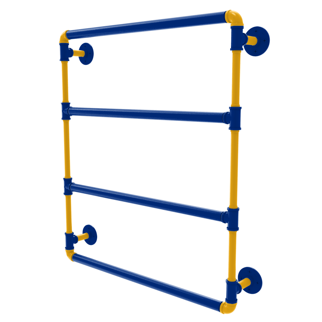 Slapshot Collection Wall Mounted Ladder Towel Bar St. Louis Edition