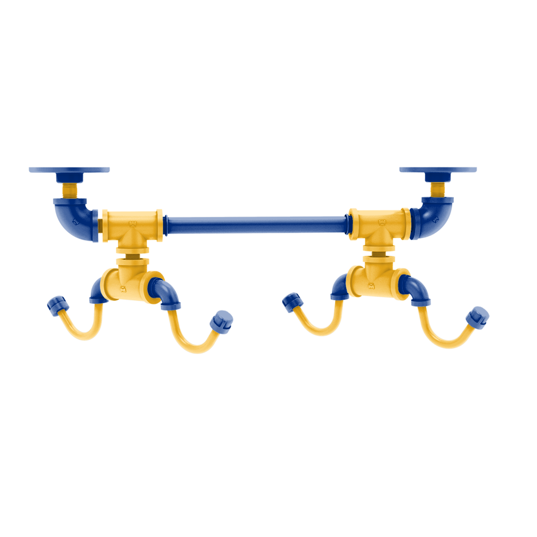 Slapshot Collection Under Cabinet 4 Coffee Mug Rack Buffalo Edition