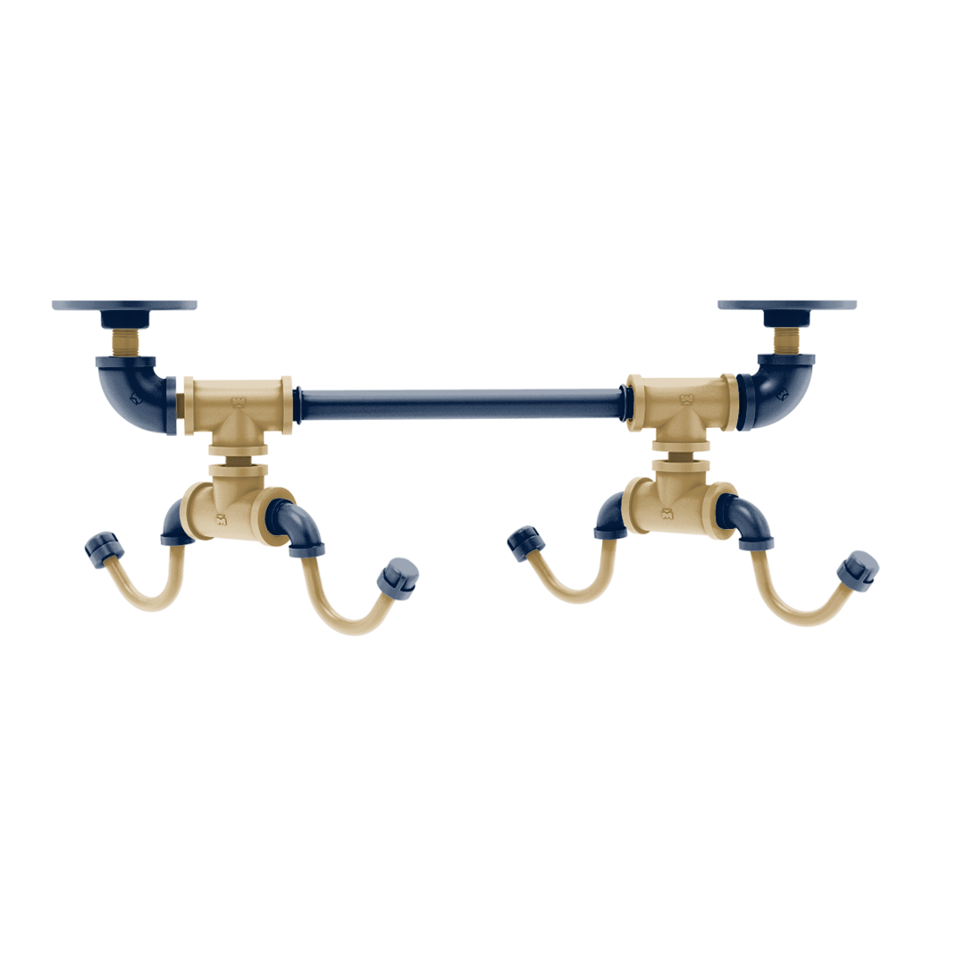 Slapshot Collection Under Cabinet 4 Coffee Mug Rack Florida Edition