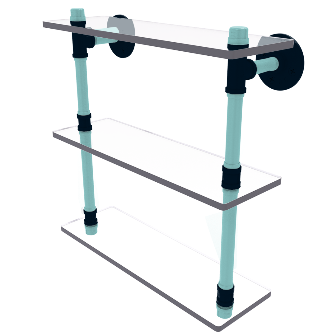 Slapshot Collection Triple Glass Shelf Seattle Edition