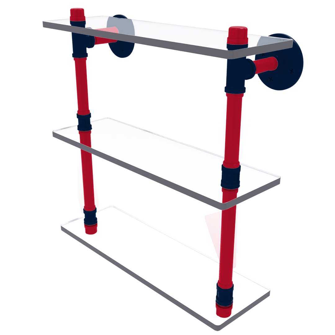 Slapshot Collection Triple Glass Shelf Washington Edition