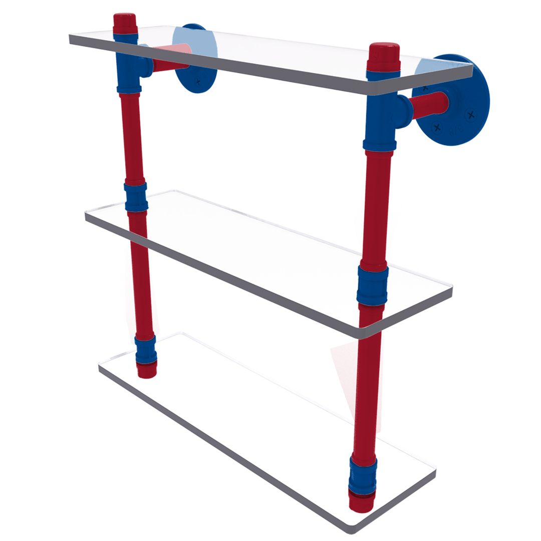 Slapshot Collection Triple Glass Shelf Winnipeg Edition