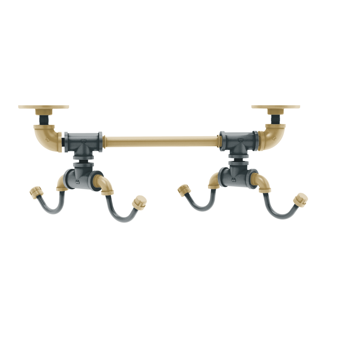 Slapshot Collection Under Cabinet 4 Coffee Mug Rack Vegas Edition