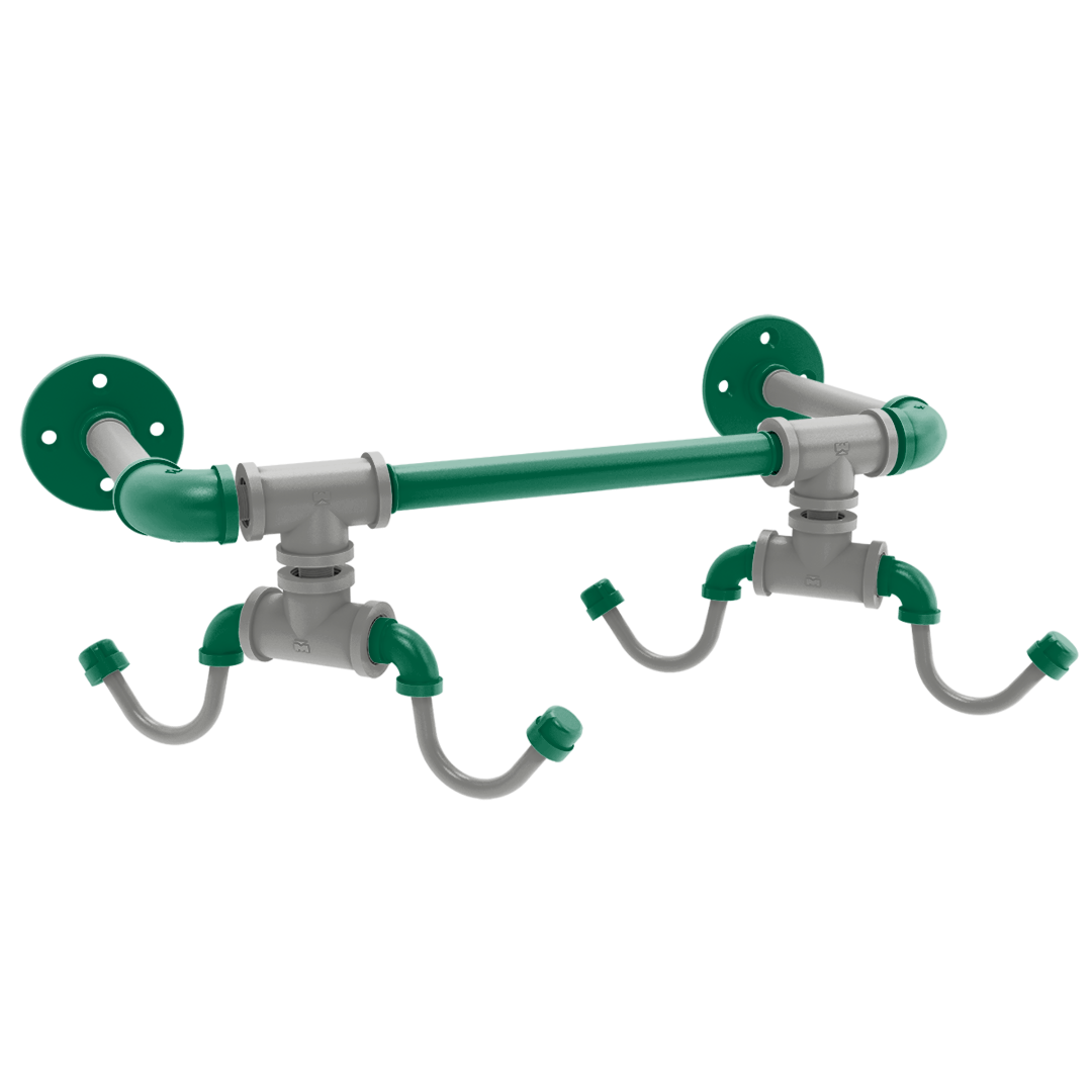 Slapshot Collection Wall Mounted 4 Coffee Mug Rack Dallas Edition