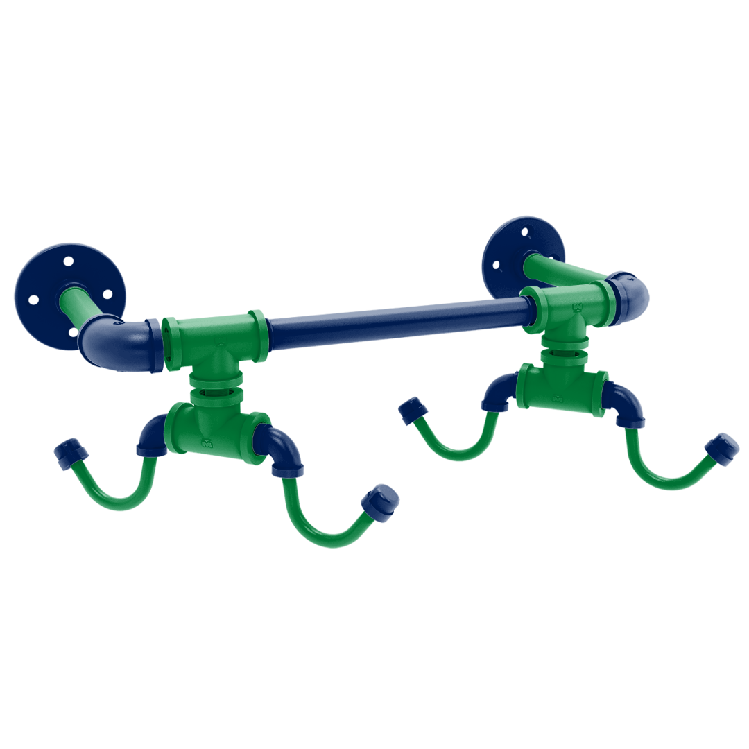 Slapshot Collection Wall Mounted 4 Coffee Mug Rack Vancouver Edition