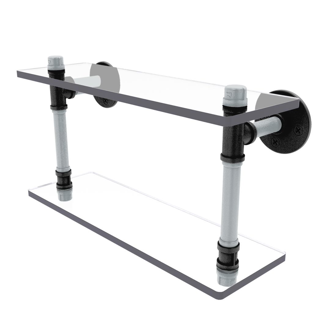 Slapshot Collection Double Glass Shelf Los Angeles Edition