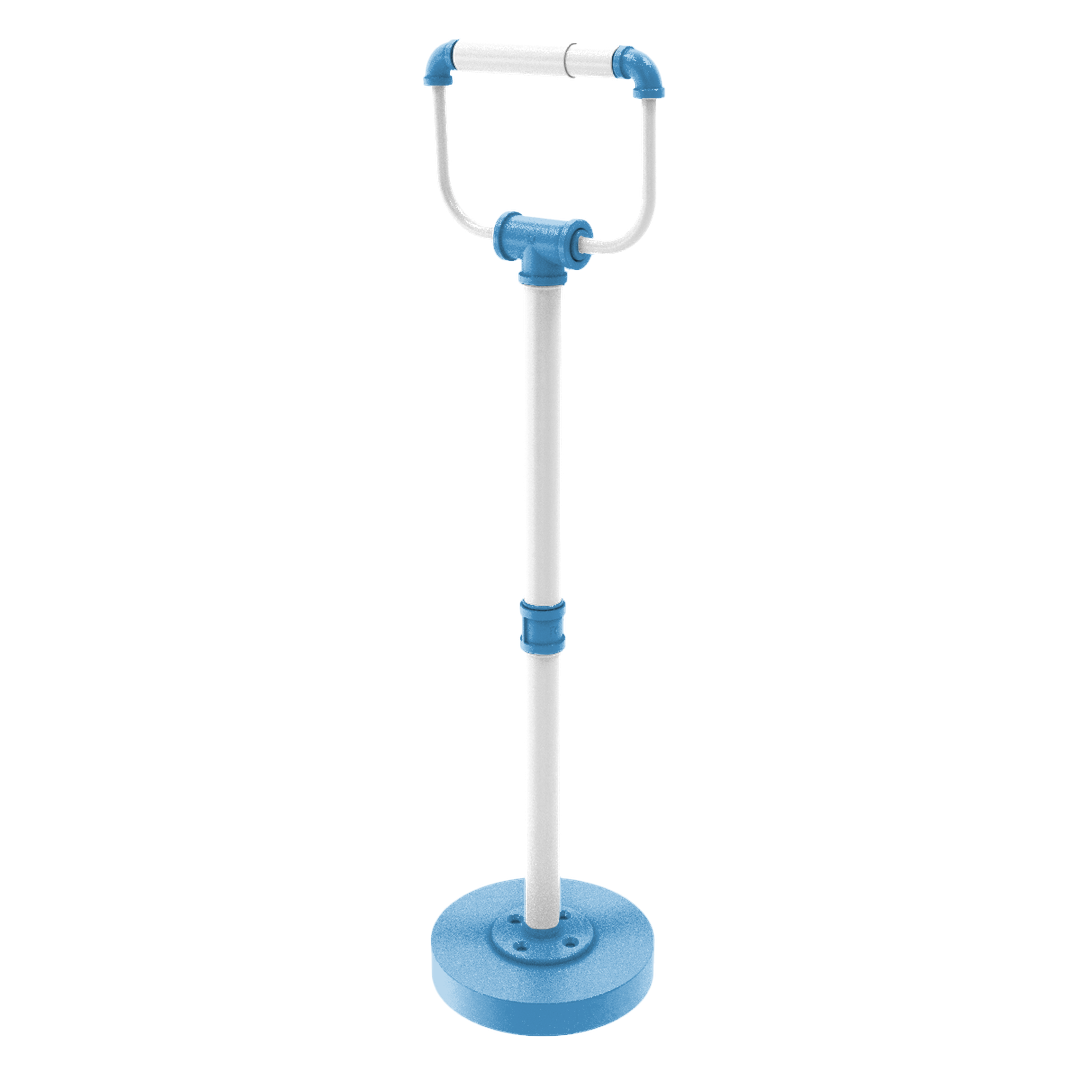 Collegiate Collection Freestanding Toilet Tissue Stand Chapel Hill Game Day Edition