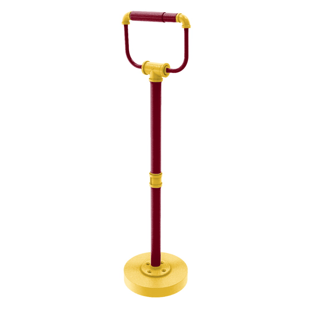Collegiate Collection Freestanding Toilet Tissue Stand Twin Cities Maroon and Gold Edition