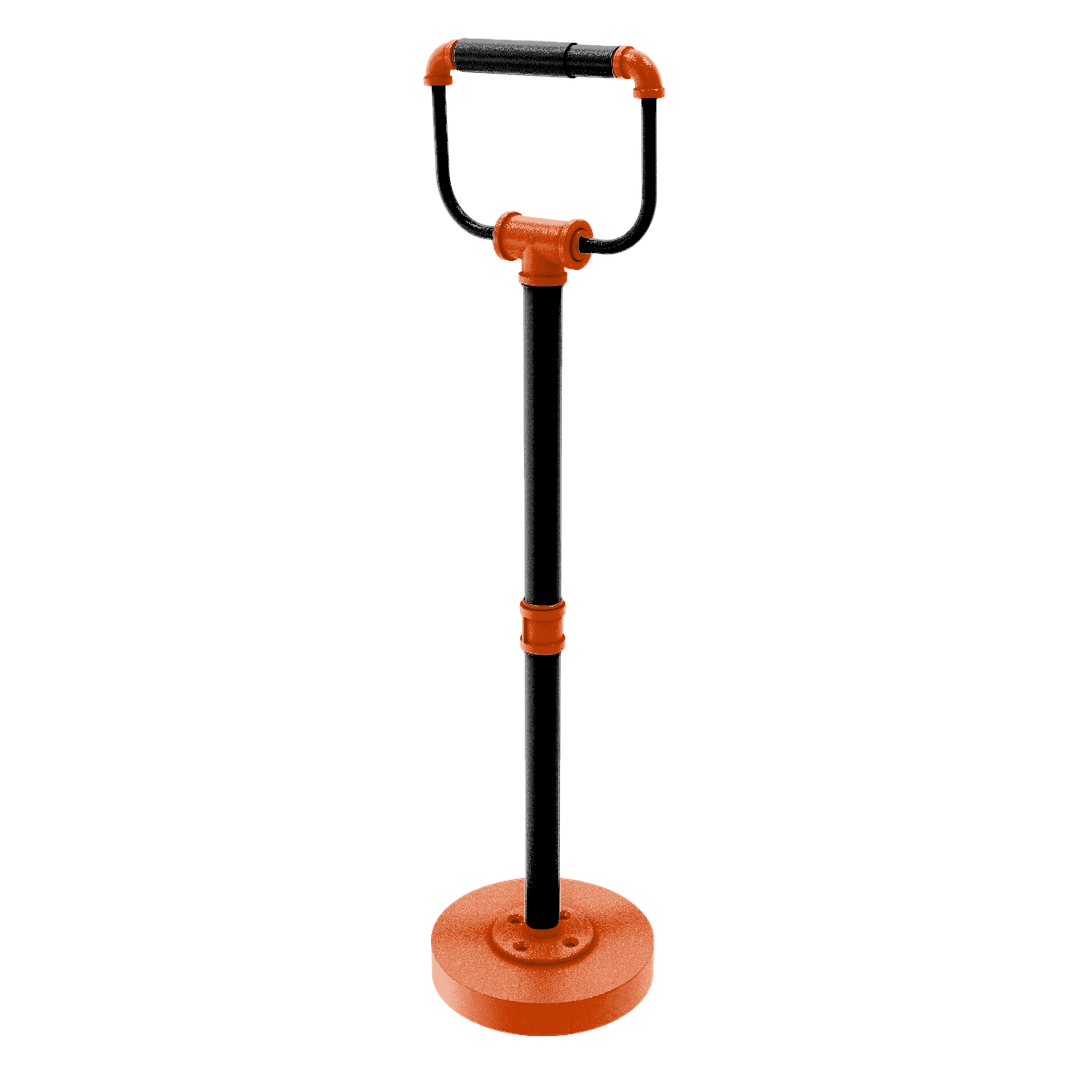 Collegiate Collection Freestanding Toilet Tissue Stand Corvallis Orange and Black Edition