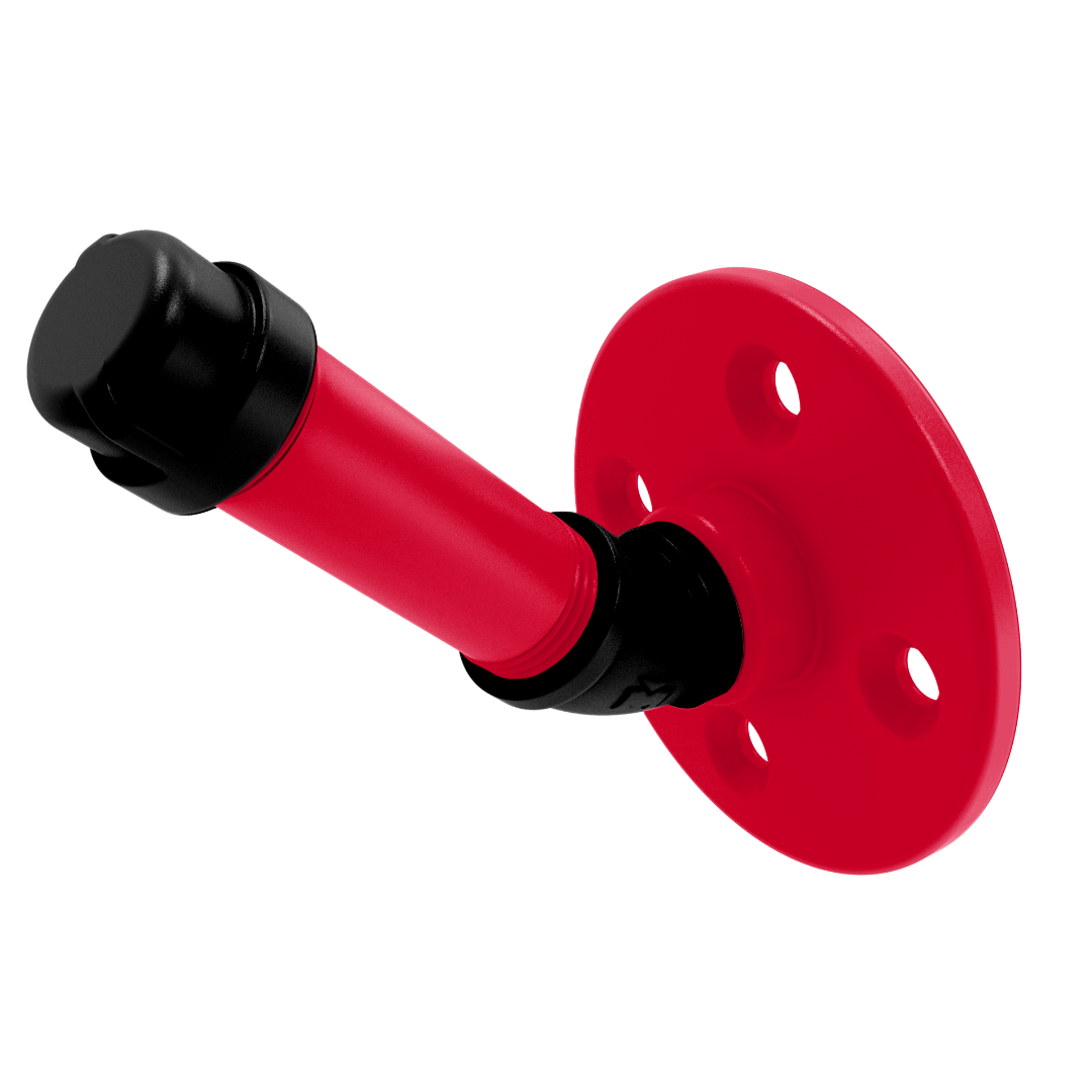Collegiate Collection Single Robe Hook Cincy Red and Black Edition