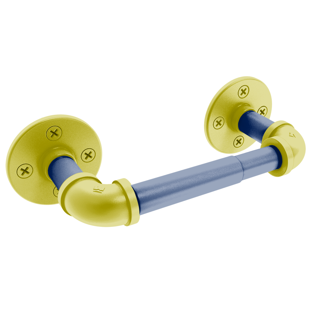 Collegiate Collection 2 Post Toilet Paper Holder Steel City Game Day Edition