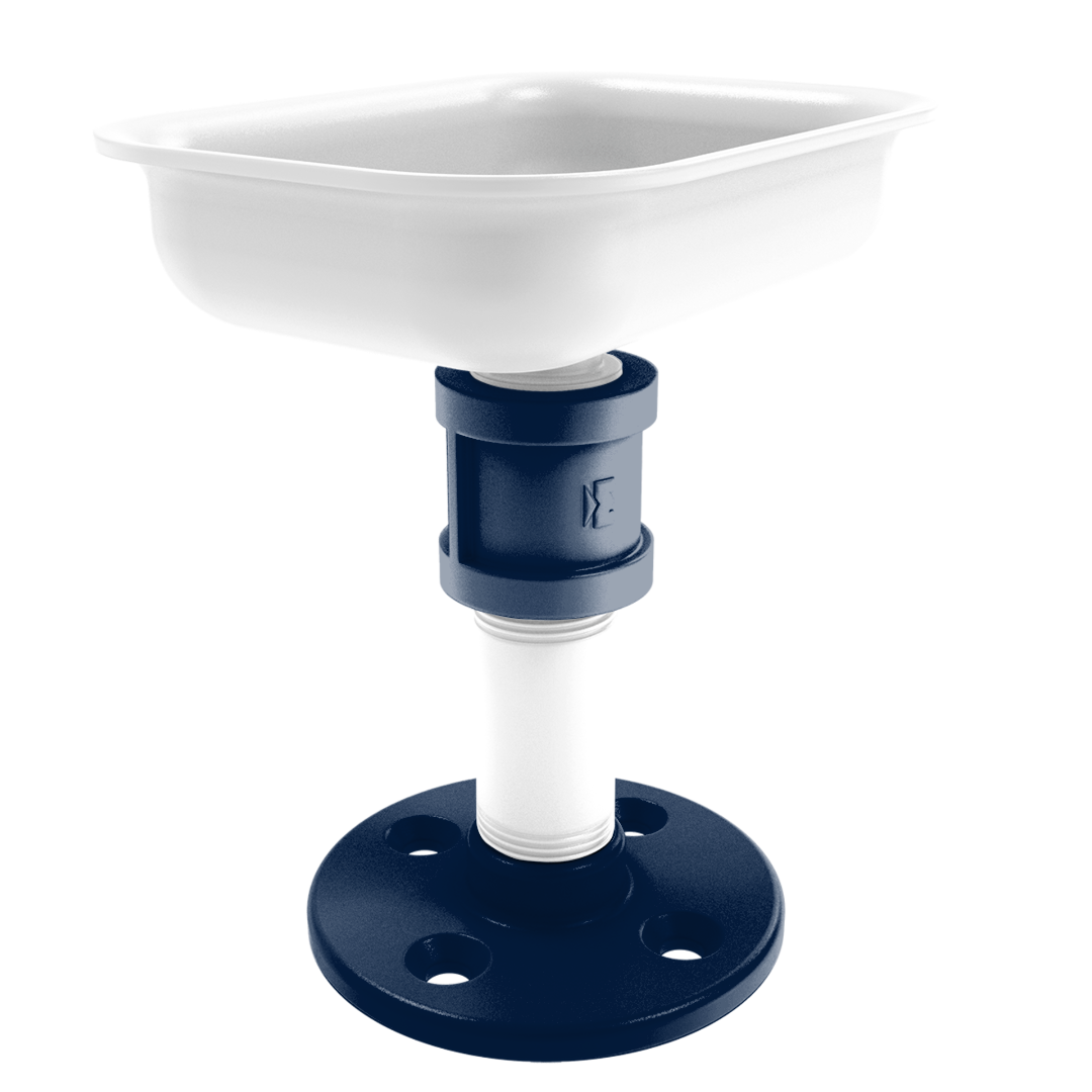 Collegiate Collection Vanity Top Soap Dish Keystone State Blue and White Edition