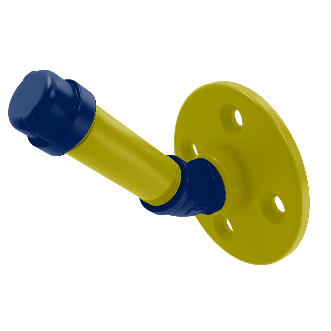 Collegiate Collection Single Robe Hook Steel City Game Day Edition