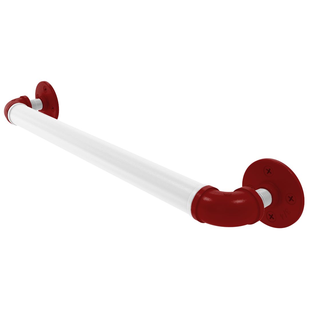 Collegiate Collection Grab Bar Silicon Valley Red and White Edition