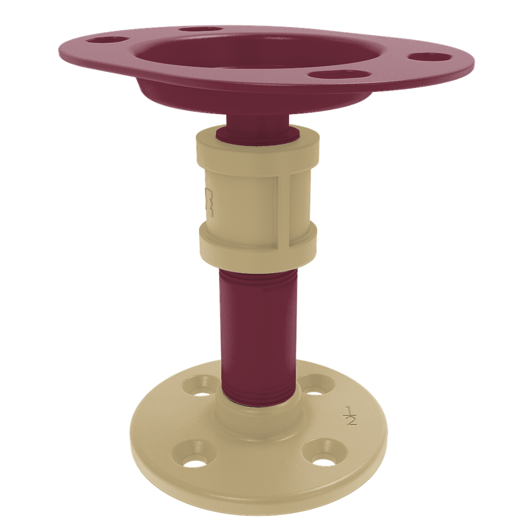 Collegiate Collection Vanity Top Toothbrush Holder Tallahassee Garnet and Gold Edition