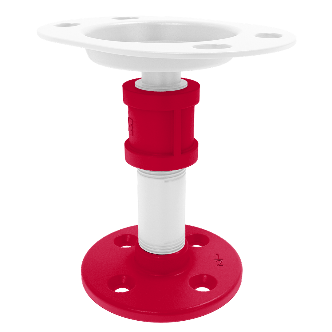 Collegiate Collection Vanity Top Toothbrush Holder Salt Lake Red and White Edition