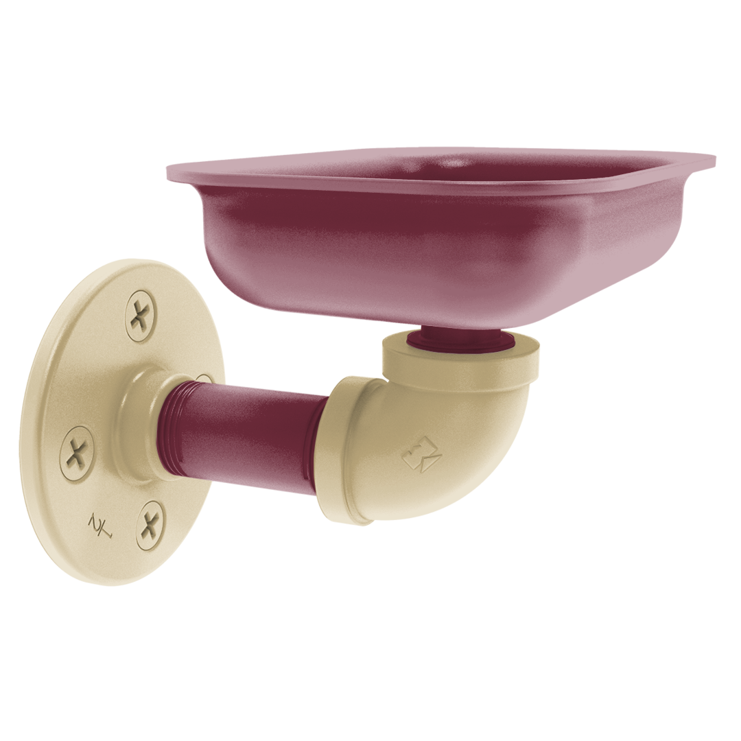 Collegiate Collection Wall Mounted Soap Dish Tallahassee Garnet and Gold Edition