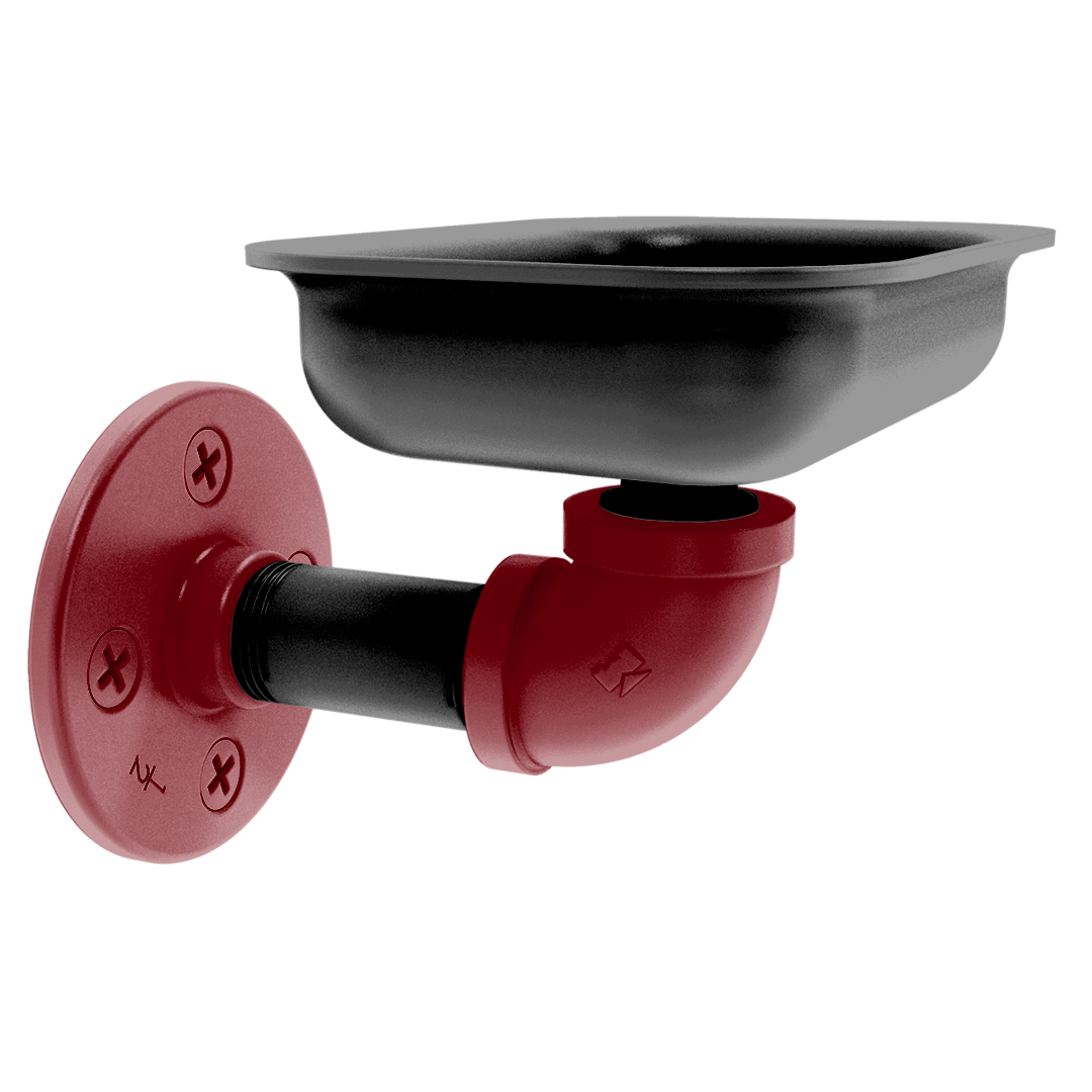 Collegiate Collection Wall Mounted Soap Dish Columbia Garnet and Black Edition