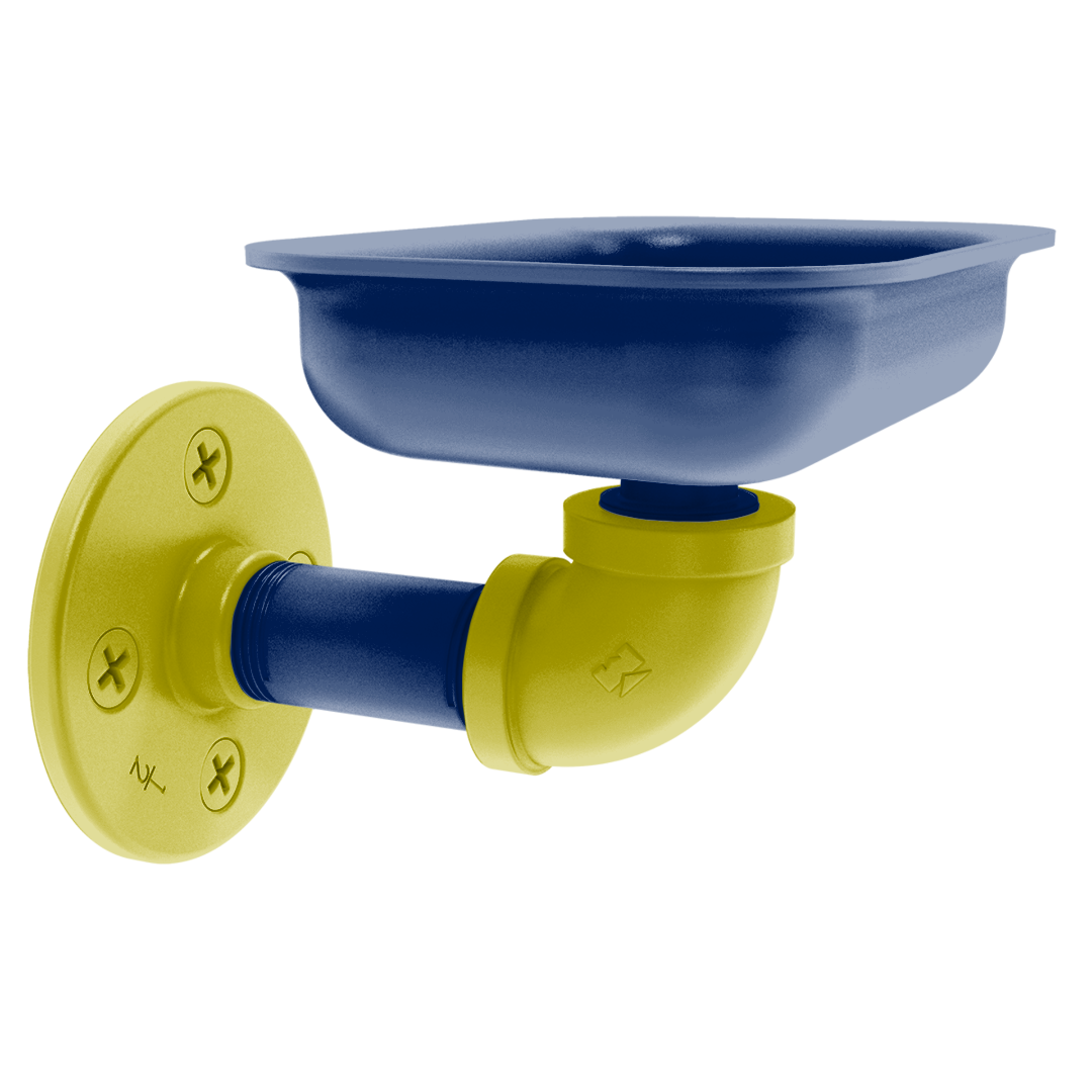 Collegiate Collection Wall Mounted Soap Dish Steel City Game Day Edition