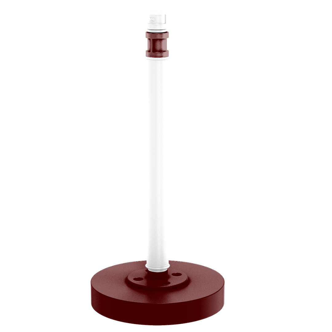 Collegiate Collection Countertop Paper Towel Stand College Station Maroon and White Edition