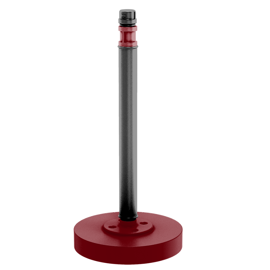 Collegiate Collection Countertop Paper Towel Stand Columbia Garnet and Black Edition