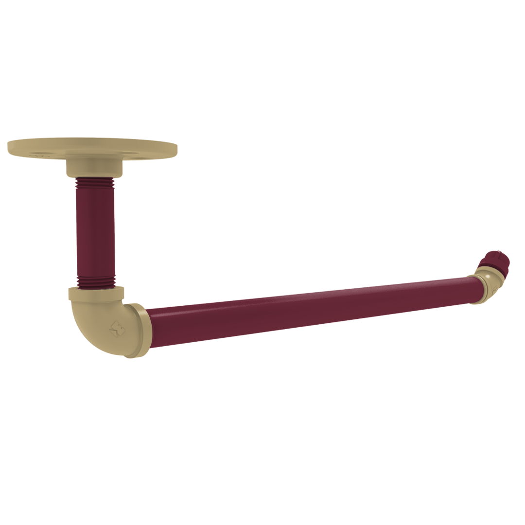 Collegiate Collection Under Cabinet Paper Towel Holder Tallahassee Garnet and Gold Edition