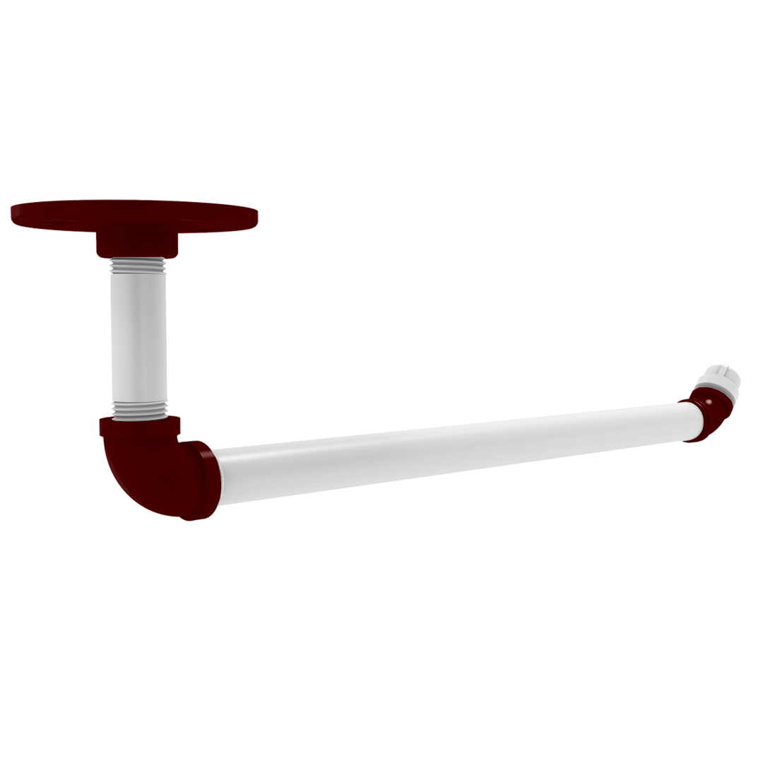 Collegiate Collection Under Cabinet Paper Towel Holder College Station Maroon and White Edition