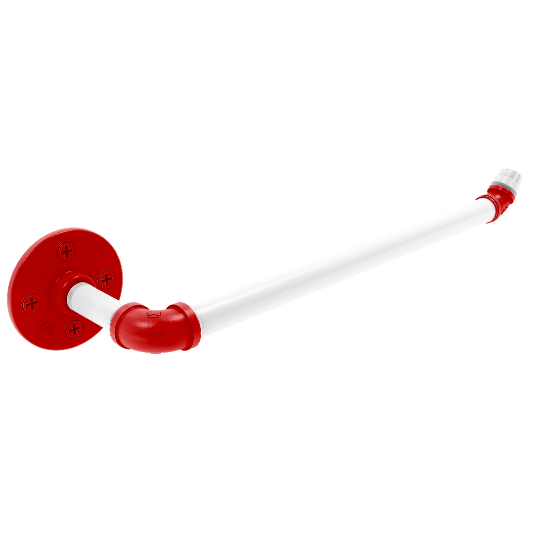 Collegiate Collection Wall Mounted Paper Towel Holder Cornhusker Red and White Edition