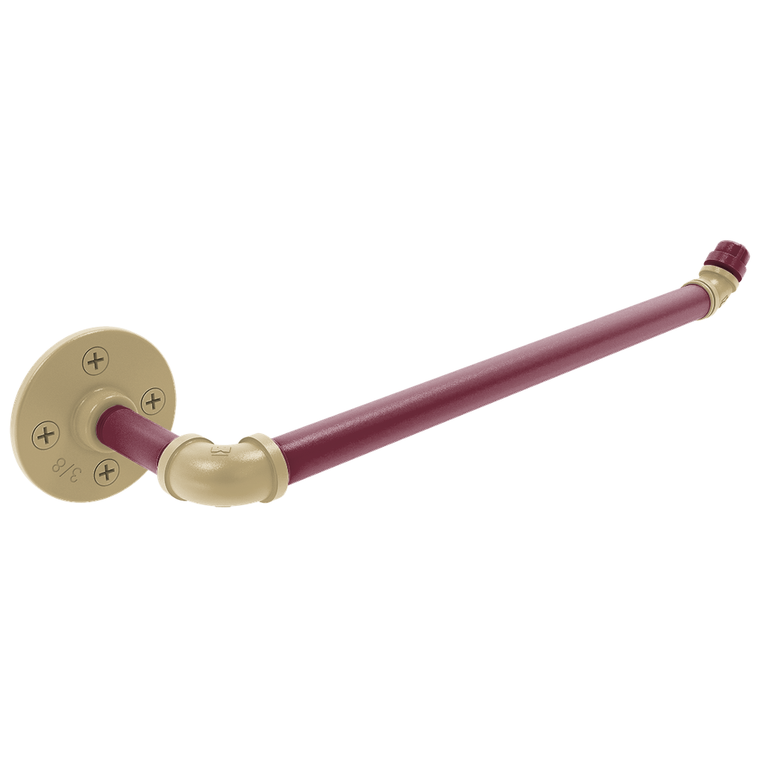 Collegiate Collection Wall Mounted Paper Towel Holder Tallahassee Garnet and Gold Edition