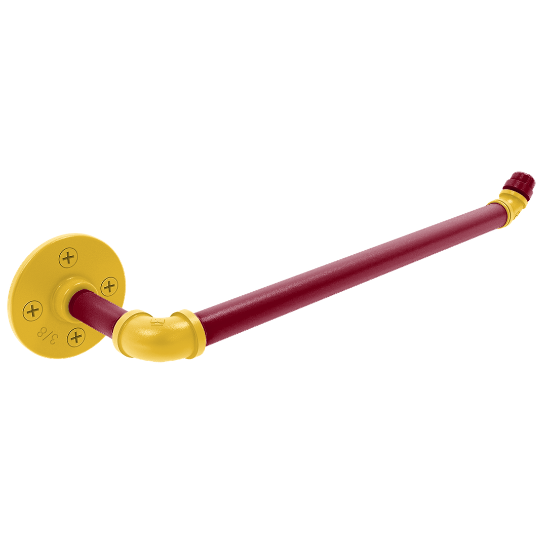 Collegiate Collection Wall Mounted Paper Towel Holder Twin Cities Maroon and Gold Edition