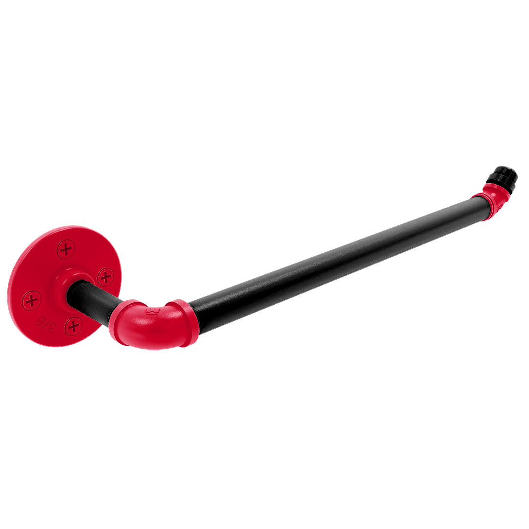 Collegiate Collection Wall Mounted Paper Towel Holder Cincy Red and Black Edition