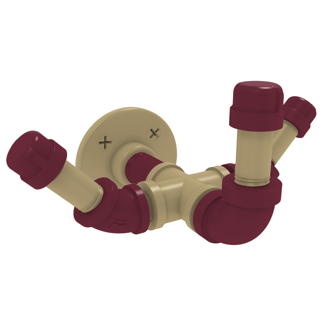 Collegiate Collection Triple Hook Tallahassee Garnet and Gold Edition