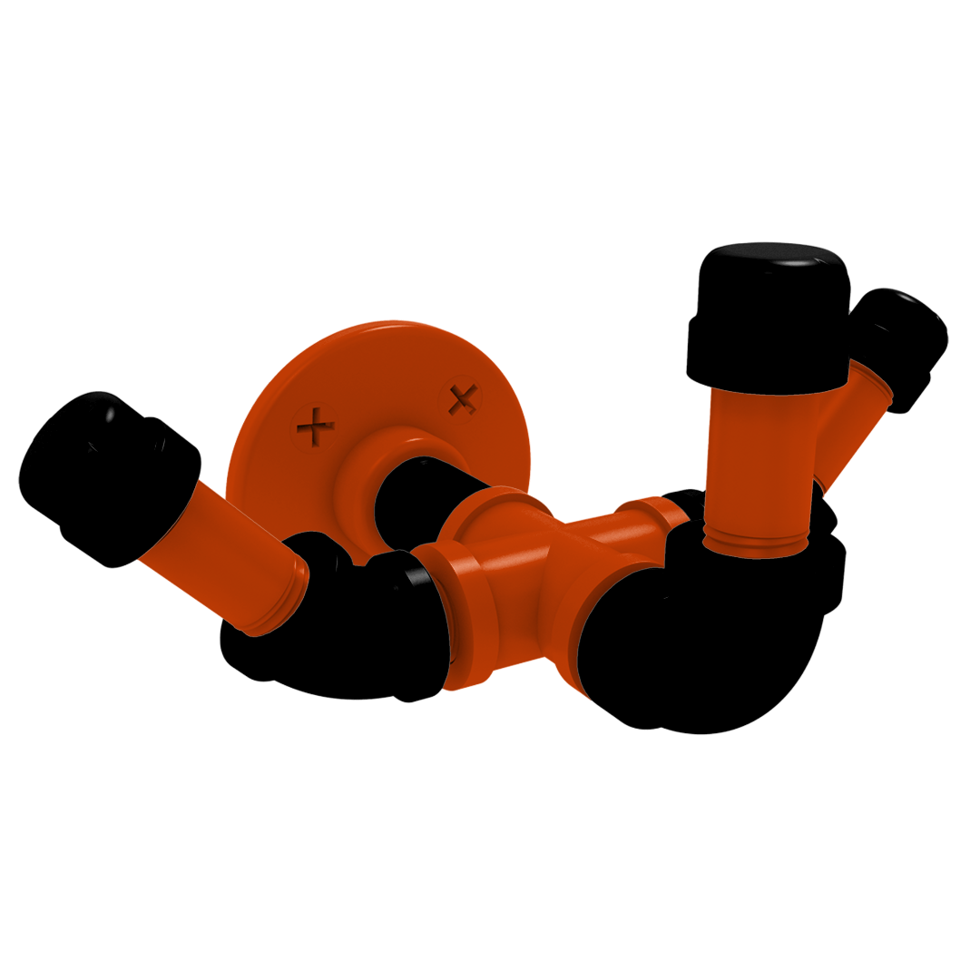 Collegiate Collection Triple Hook Corvallis Orange and Black Edition