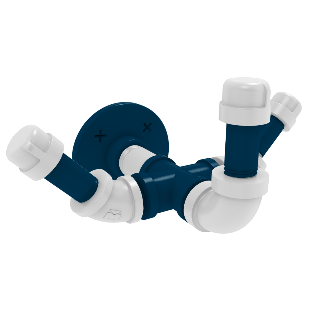 Collegiate Collection Triple Hook Hartford Blue and White Edition