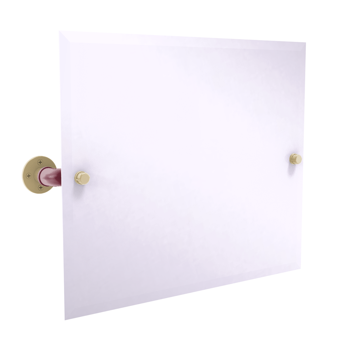 Collegiate Collection Landscape Rectangular Wall Mounted Tilt Mirror Tallahassee Garnet and Gold Edition