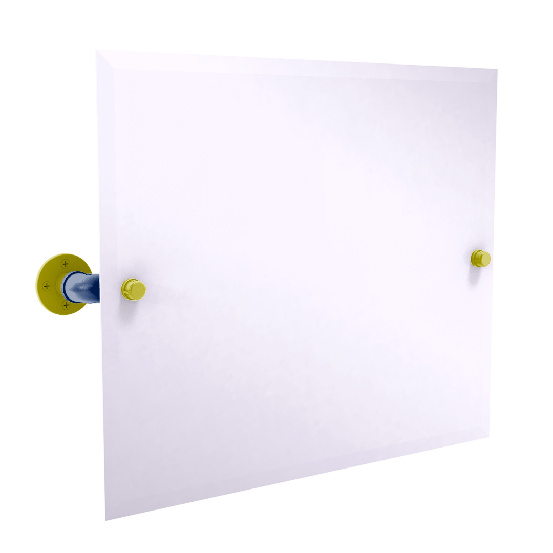 Collegiate Collection Landscape Rectangular Wall Mounted Tilt Mirror Steel City Game Day Edition