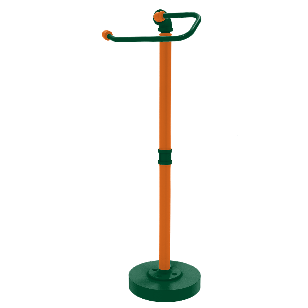 Collegiate Collection Freestanding Euro Style Toilet Tissue Stand South Beach Game Day Edition