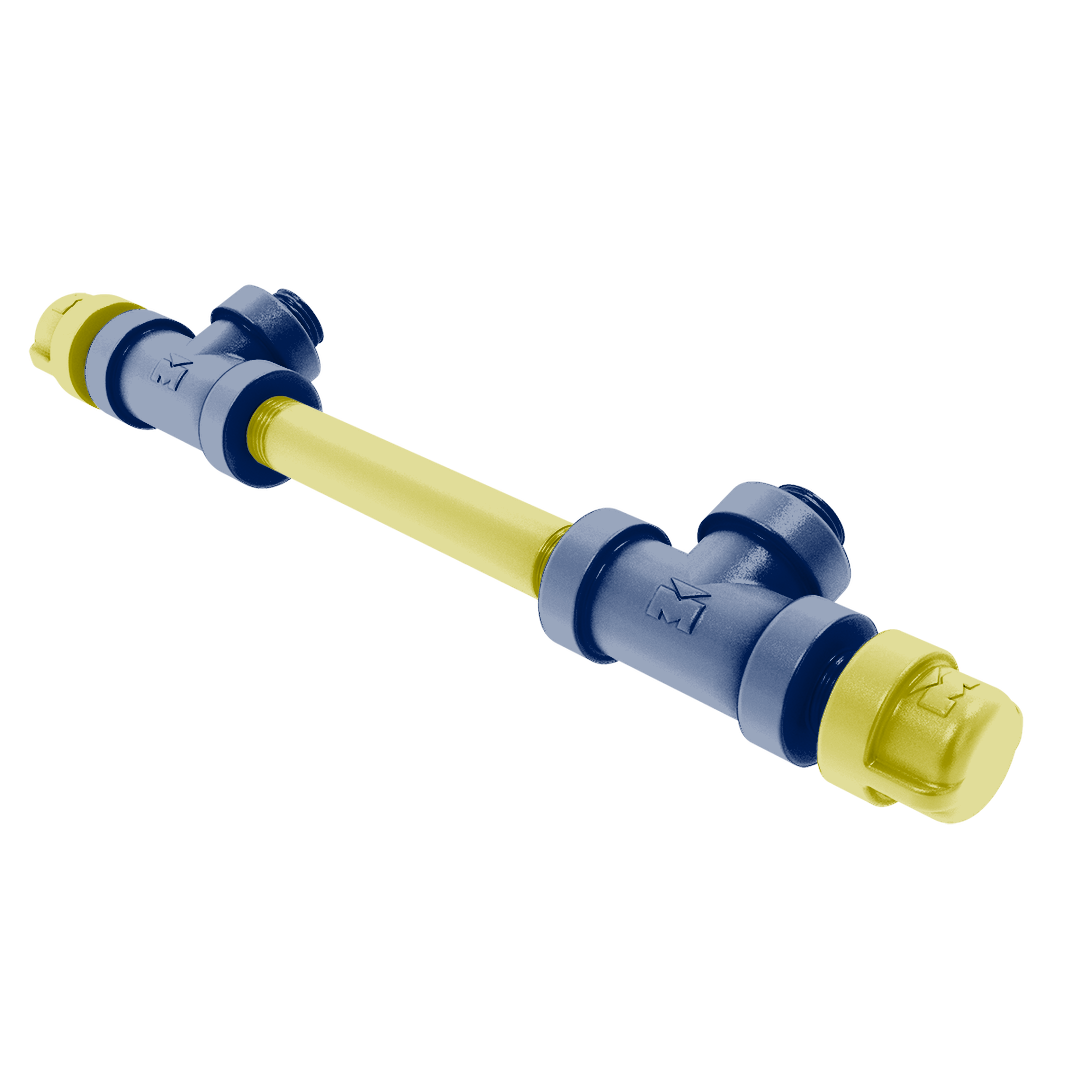 Collegiate Collection 7 Inch Overall Cabinet Pull Steel City Game Day Edition